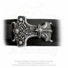 A98 - Pulsera Cuero - `Thunderhammer ´