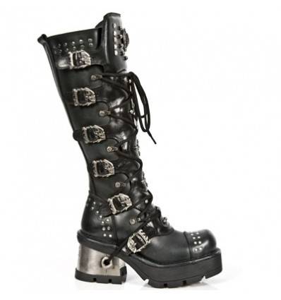 1030-S1 New Rock Leather Boots