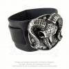 A102 - Brazalete Cuero `Gears Of Aiwass´