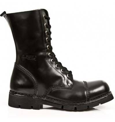 New Rock Leather Boots (with zipper)