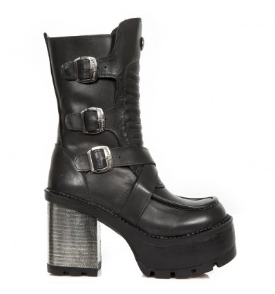 M.SEVE21-S1 Botas de Cuero New Rock SEVENTY