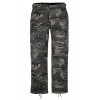 Pantalón militar clásico camuflaje oscuro