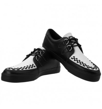 A6142 - Creeper Sneaker - Ante Negro y Leopardo 2 