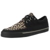 A6142 - Creeper Sneaker - Ante Negro y Leopardo 
