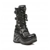 9873-S1 Botas cuero CUÑA New Rock