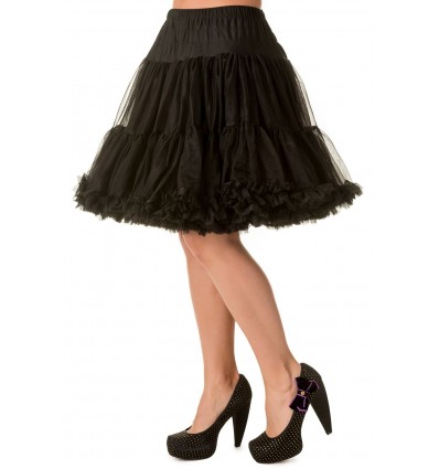 Petticoat deorganza negro Starlite