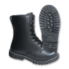 Botas militares  10 agujeros cuero negro