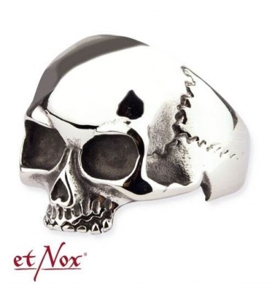 etNox - ring "Skulls" stainless steel