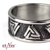 Anillo `Nudo de Wotan´ (Acero inox.)