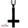 etNox-pendant "Big Plain Cross " steel 