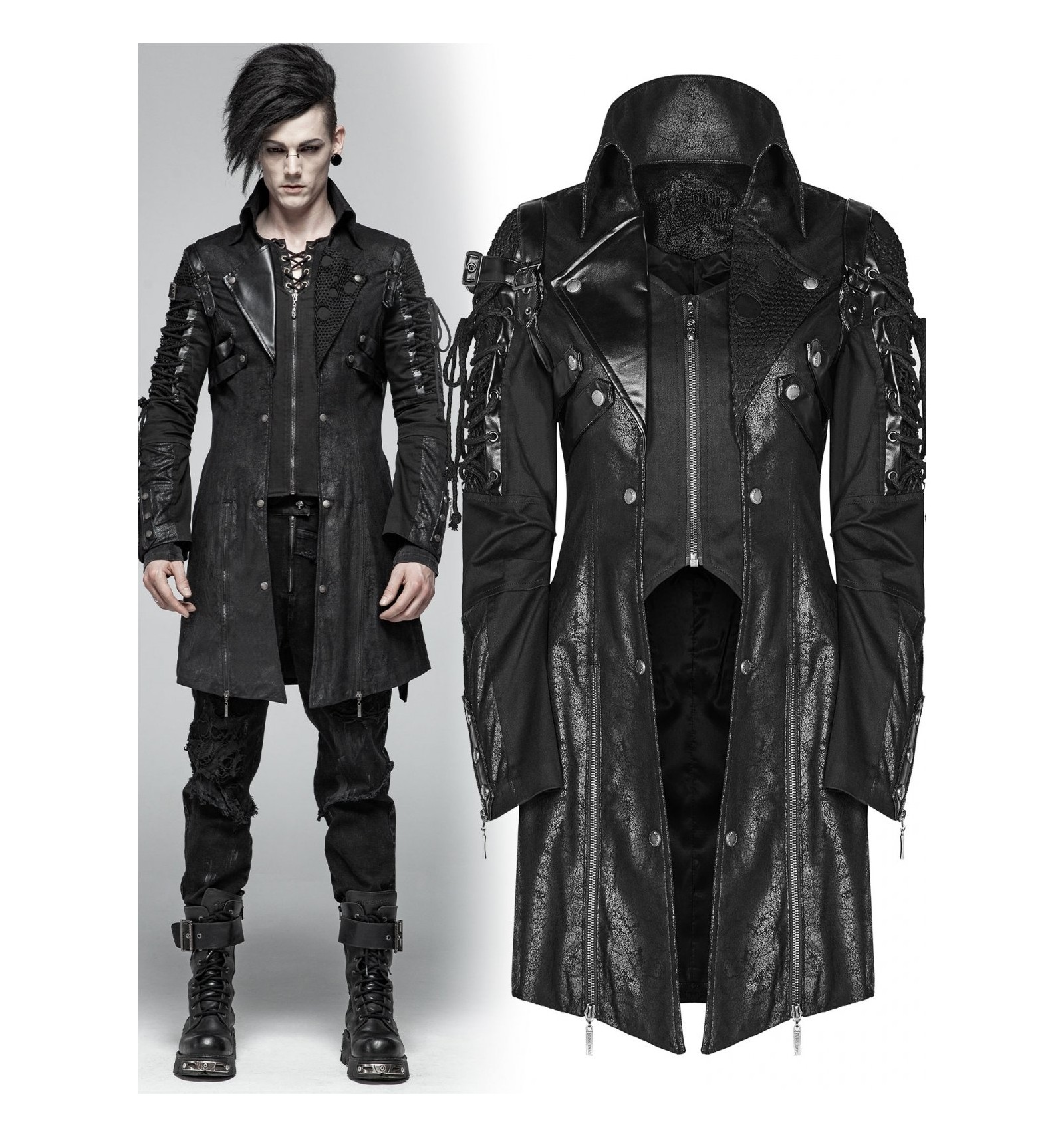 Poisonbllack - Gothic style women's jacket by Punk Rave - Gothic-Zone
