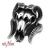 Anillo EtNox `Cabeza Ram´ (Acero inox.)