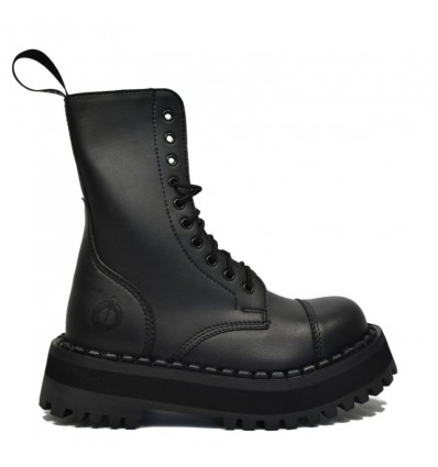 Botas militares veganas negras 353 extra suela