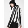 Chaqueta motera vegana mujer Beetlejuice