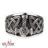 etNox - ring "Wolf" 925 silver