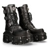 Botas New Rock cuero con plataforma M-TANK373-S1