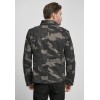 Chaqueta hombre militar camuflaje oscuro BRITANIA