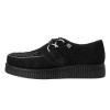 Creepers TUK bajas suela Ante Negro- Nueva suela VIVA FLEX