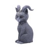 Figura grande de gato oculto con cuernos de Pawzuph, 26,5 cms