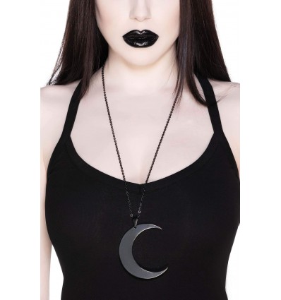 Collar LUNA grande negra , Killstar