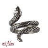 etNox - ring "Fantasy Fingernail" steel 