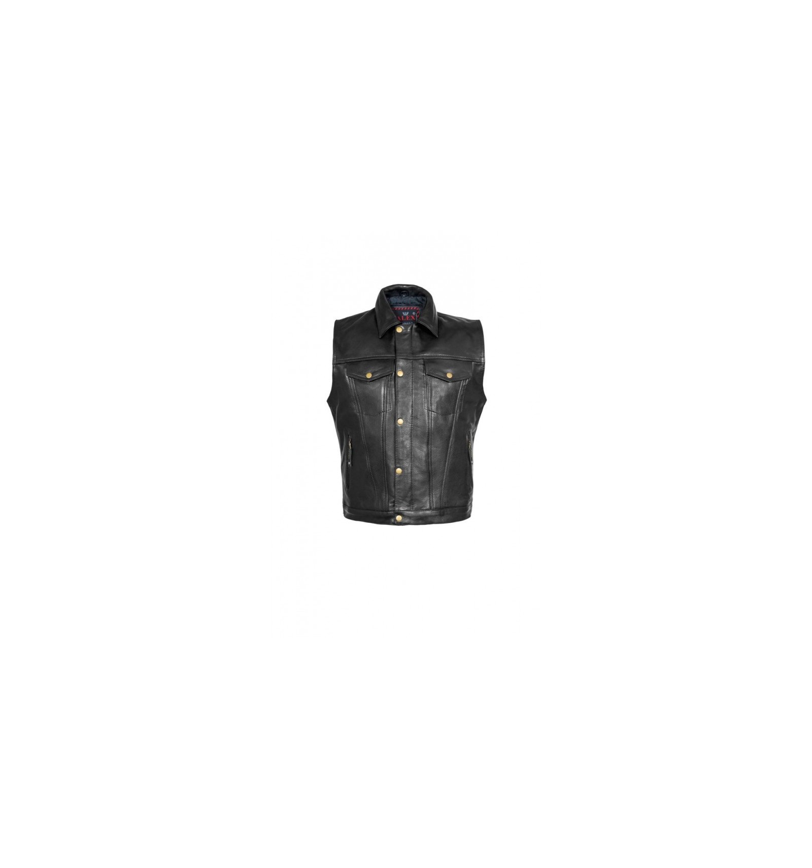 Chaleco Cuero Hombre Mod.500 - Gothic-Zone