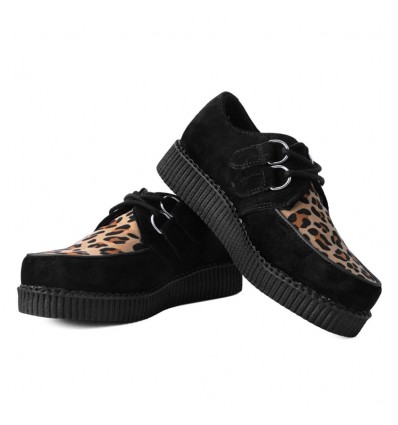 Creepers bajas suela VIVA Leopardo Vamp - Vegana- Nueva suela VIVA FLEX ULTRA