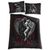 SKULL ROSES - Double Duvet Cover + UK And EU Pillow case