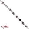 etNox - bracelet stainless "Iron Cross" steel