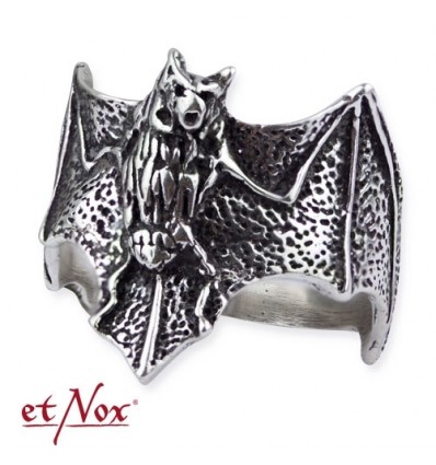 Anillo Etnox `murciélago´ (Acero inox)