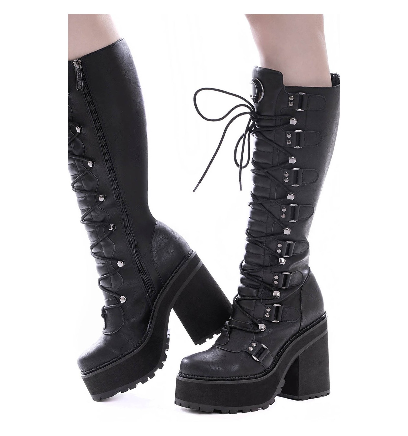 Talla 36: Botas con plataforma - Gothic-Zone