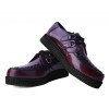 T.U.K. Burgundy Viva II Ultra Low Sole Creeper