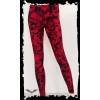 Leggings mujer gris estampado calaveras