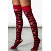 Wretched Soul Distress Socks [BLACK/BLOOD