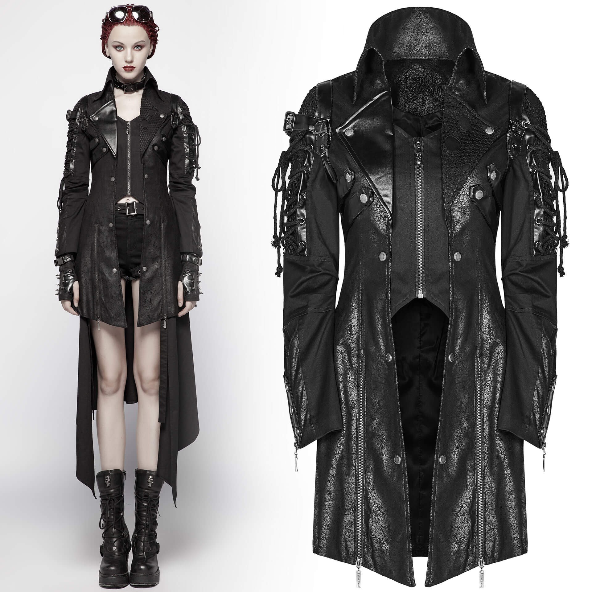 Poisonblack - Gothic style women's jacket by Punk Rave - Gothic-Zone