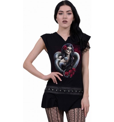 Vestido corto mujer POISON HEART