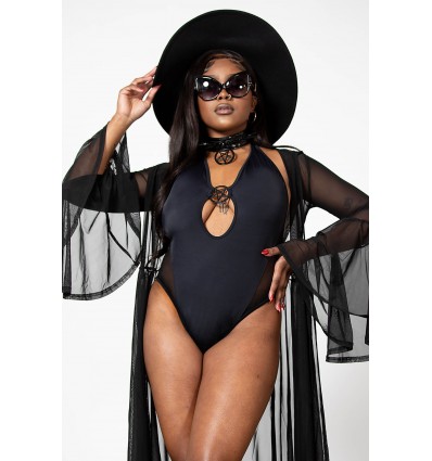 Bañador 2 piezas `DARK LYFE SWIMSUIT´, Killstar