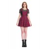 TARTAN NIGHT ZIP DRESS