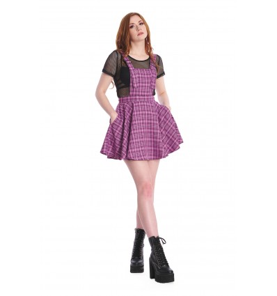 TARTAN NIGHT ZIP DRESS