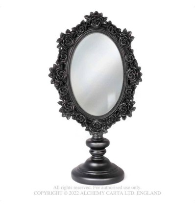 BLACK ROSE DRESSING TABLE MIRROR (SA20)