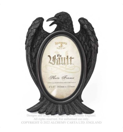 BLACK RAVEN PHOTO FRAME (V106)