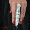 etNox - ring "Big Claw" stainless steel 