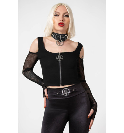 SKEPTICA COLD SHOULDER TOP