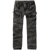 Pantalón largo chico camuflaje oscuro estilo cargo, Slim Fit Adven