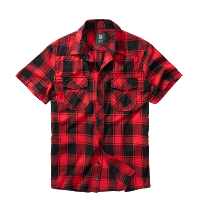 Check Shirt red black