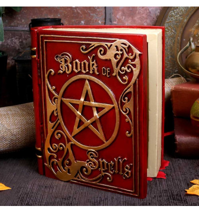 Book of Spells Red 15.5cm