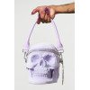 Bolso CALAVERA  terciopelo rojo sangre, Killstar