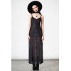 EVENESCENT MESH MAXI DRESS