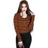 Izora Ribbed Top [PUMPKIN]