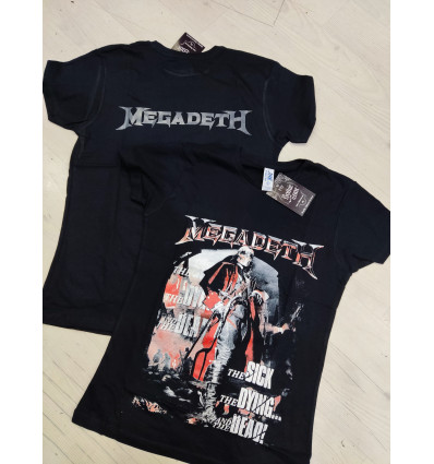 Camiseta hombre MEGADETH `the SICK, the Dying, and the DEAD!´